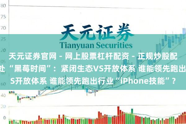 天元证券官网 - 网上股票杠杆配资 - 正规炒股配资如何杠杆 AI眼镜仍处 “黑莓时间”：紧闭生态VS开放体系 谁能领先跑出行业“iPhone技能”？
